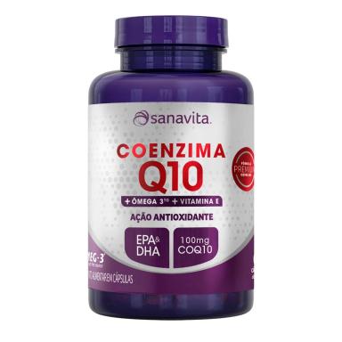 Coenzima Q10 Sanavita 60 cápsulas