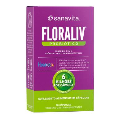 Probiótico Floraliv 30 cápsulas