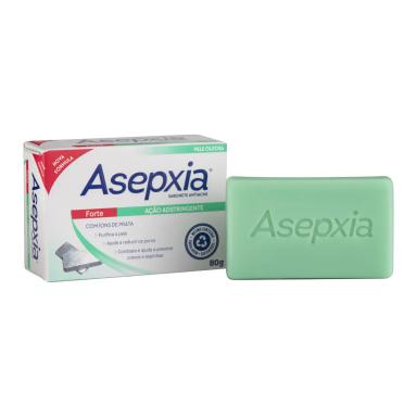 Sabonete em Barra Asepxia Forte Adstringente Pele Oleosa com 80g