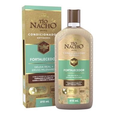 Condicionador Antiqueda Tio Nacho Fortalecedor Geleia Real & Ervas Milenares 415ml