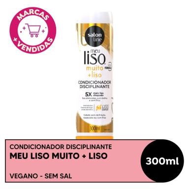 Condicionador Salon Line Meu Liso Muito+ Liso 300ml