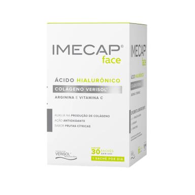 Suplemento Alimentar Imecap Face Colágeno 30 sachês