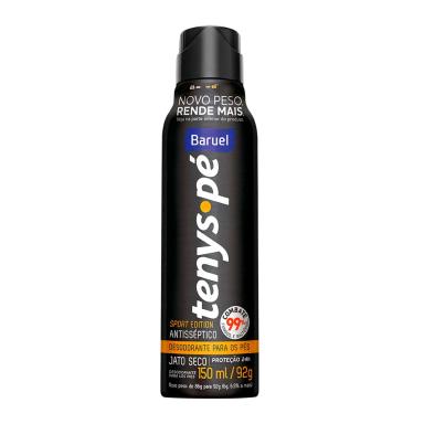 Desodorante para os pés Tenys Pé Jato Seco Sport Edition com 150ml