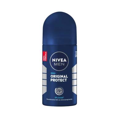 Desodorante Antitranspirante Roll-on Nivea Men Original Protect Masculino 72h 50ml