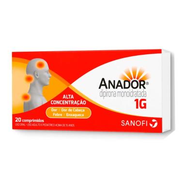 Anador 1G 20 comprimidos