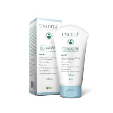 Loção Hidratante Umiditá Infantil com 120ml