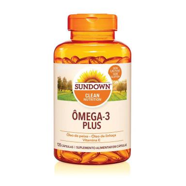 Triple Ômega 3 Plus com 120 cápsulas