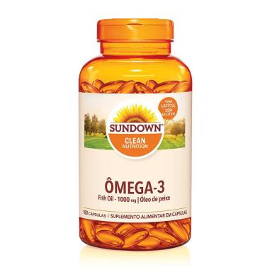 Ômega 3 Fish Oil 1000mg Sundown 180 cápsulas
