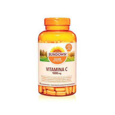 Vitamina C Sundown Sun C 1000mg 180 Comprimidos