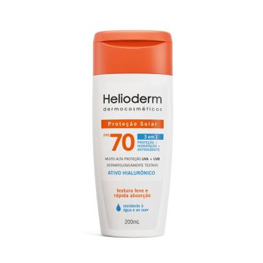 Protetor Solar Corporal FPS 70 Helioderm 200ml