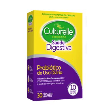 Probiótico Culturelle Saúde Digestiva com 30 cápsulas