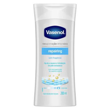 Loção Desodorante Hidratante Vasenol Recuperação Intensiva Reparadora com 200ml