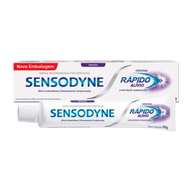 Creme Dental Sensodyne Rápido Alívio Original 90g