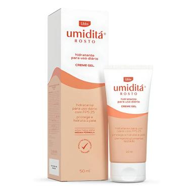 Creme Gel Hidratante Umiditá Rosto FPS 25 com 50ml