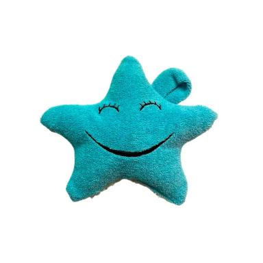 Esponja de Banho Infantil Orgânica Bath Toys Estrela Azul 1 unidade