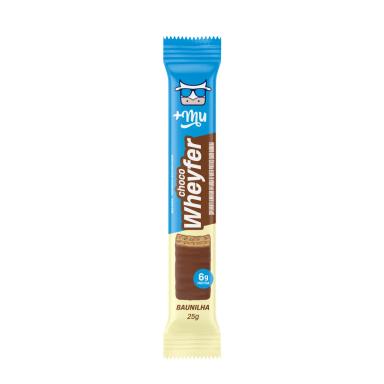 Whafer +Mu ChocoWheyfer Baunilha 25g