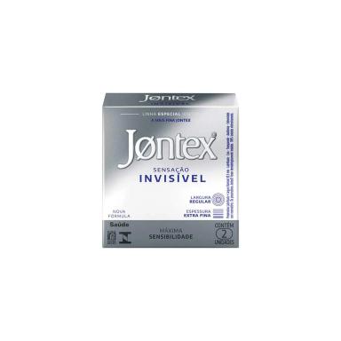 Camisinha Jontex Sensação Invisível 2 unidades