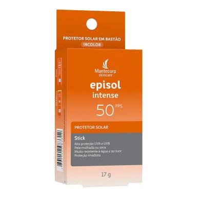 Protetor Solar Facial Stick FPS 50 Episol Intense 17g