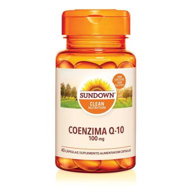 Coenzima Q10 CoQ-10 100mg Sundown 40 cápsulas