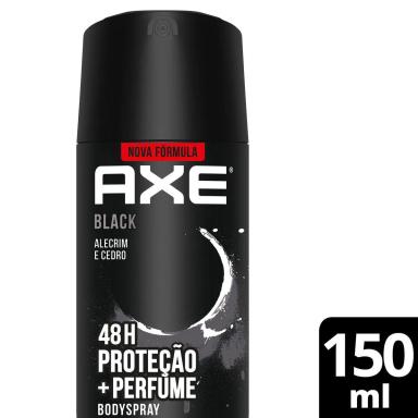 Desodorante Antitranspirante Body Spray Axe Black Masculino 48h 152ml