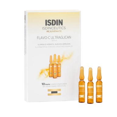 Sérum Antioxidante Diurno Isdinceutics Flavo-c Ultraglican com 10 Unidades