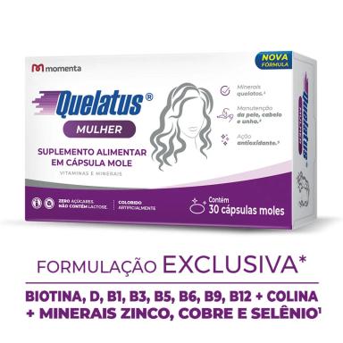 Polivitamínico Quelatus Mulher 30 cápsulas