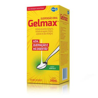Gelmax Hortelã Suspensão Oral 240ml