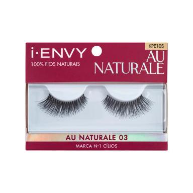 Cílios Postiços Kiss NY I-Envy Au Naturale 03 1 par