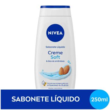 Sabonete Líquido Nivea Creme Soft 250ml