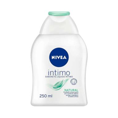 Sabonete Líquido Íntimo Nivea Natural com 250ml