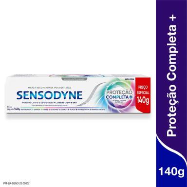 Creme Dental Sensodyne Proteção Completa + Ação de Limpeza 140g
