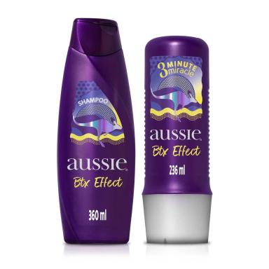 Kit Aussie Botox Effect Shampoo 360ml + Creme de Tratamento 3 Minutes Miracle 236ml