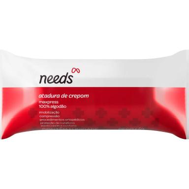 Atadura de Crepom Needs 100% Algodão 1 Rolo de 8cm x 1,8cm