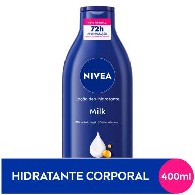 Loção Hidratante Nivea Milk Pele Seca a Extrasseca 400ml