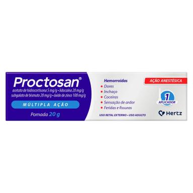 Pomada para Hemorroidas Proctosan 20g 1 Aplicador