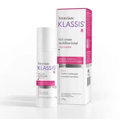Gel Creme Facial Multifuncional Theraskin Klassis R Clareador 30g