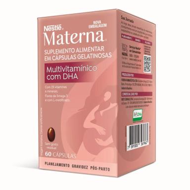 Polivitamínico Materna DHA para Gestantes 60 cápsulas