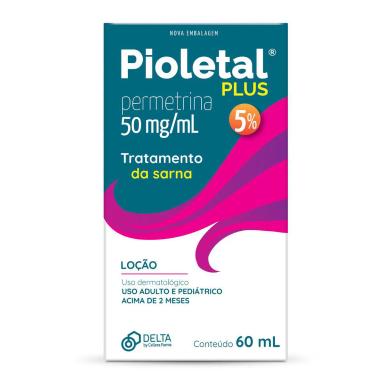 Pioletal Plus 50mg/ml Loção 60ml