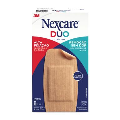 Curativo Nexcare Duo Joelho & Cotovelo 6 unidades