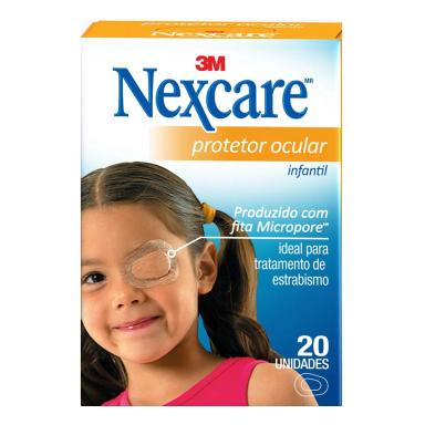 Protetor Ocular Infantil 3M Nexcare 20 Unidades