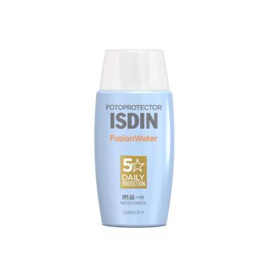 Protetor Solar Facial Solução FPS 60 Isdin Fusion Water 50ml