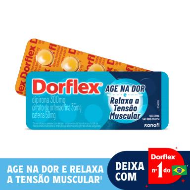 Dorflex Analgésico e Relaxante Muscular 10 comprimidos