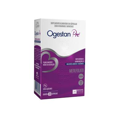 Polivitamínico Ogestan Pré para Gestantes 30 cápsulas