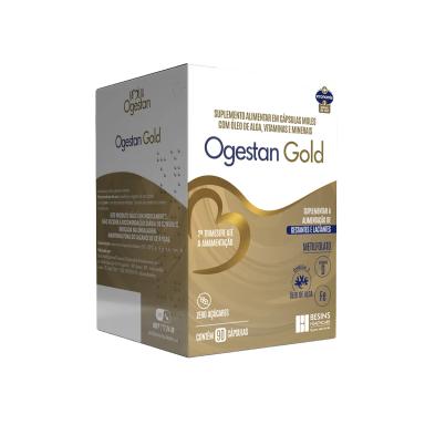 Polivitamínico Ogestan Gold para Gestantes e Lactantes 90 cápsulas