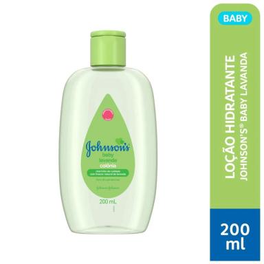 Colônia Johnson's Baby Lavanda com 200ml