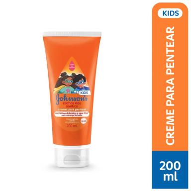 Creme para Pentear Johnson's Cachos dos Sonhos com 200ml
