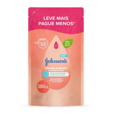 Sabonete Líquido Refil Johnson's Baby Cabeça aos Pés 380ml
