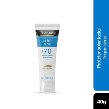 Protetor Solar Facial FPS 70 Neutrogena Sun Fresh 40g