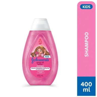 Shampoo Johnson's Gotas de Brilho 400ml