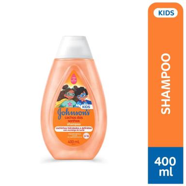 Shampoo Infantil Johnson's Cachos dos Sonhos com 400ml